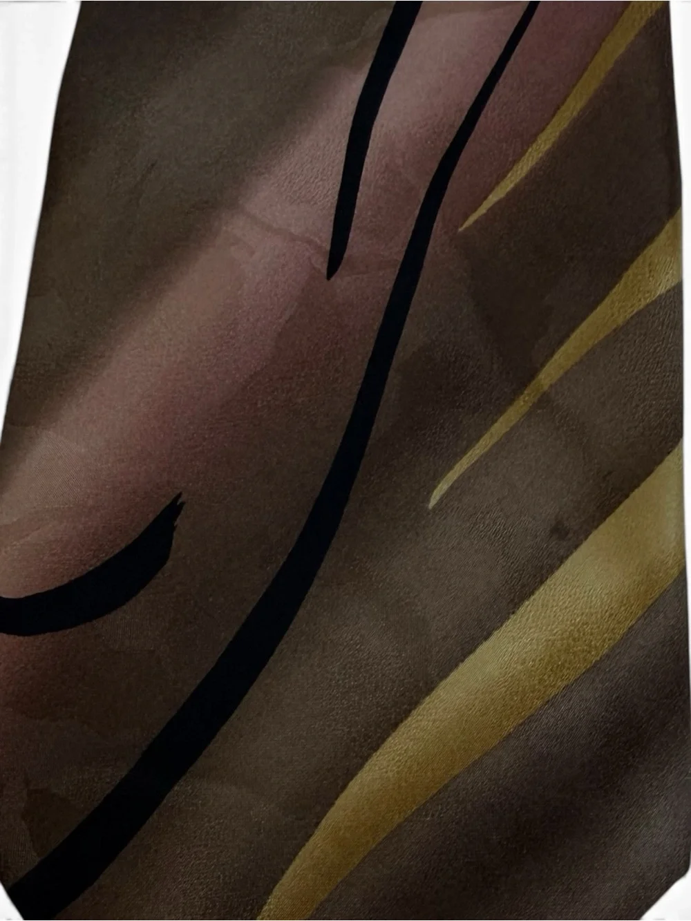 J. Garcia Sunset Limited Edition Collection Forty-One 100% Silk Abstract ArtDeco